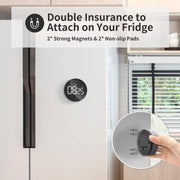 LABART Digital Kitchen Timer – Magnetic LED Display, Easy One-Touch Control, Adjustable Volume & Brightness
